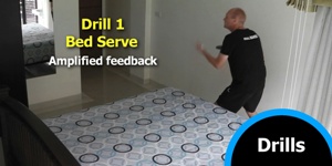 Backspin and No Spin Serve Series 4 of 5 - Drills thumbnail