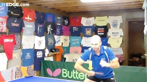 ETTS10 - Executing table tennis shots part 10 - Evan Backhand Topspin                         thumbnail