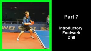 DTT7 - Drilling table tennis part 7 - Introductory Footwork Drill thumbnail